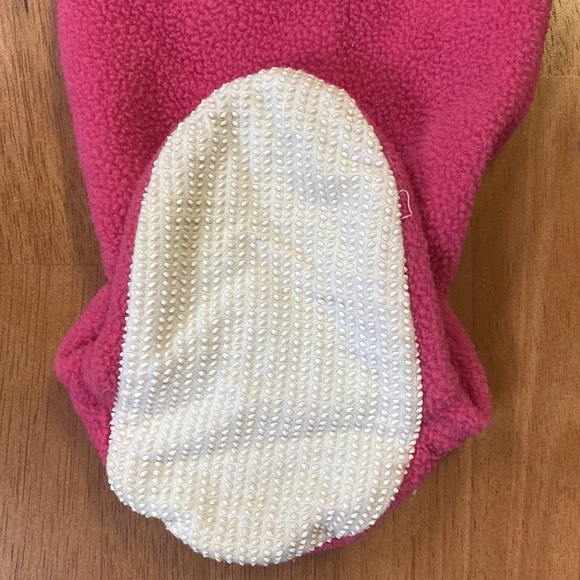 LL Bean fleece onsie pajamas - Picture 4 of 5